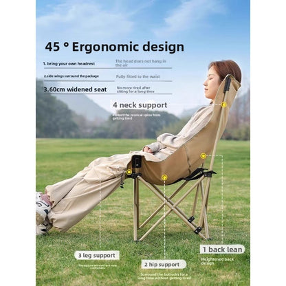 Portable High Back Camping Chair