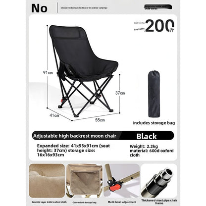 Portable High Back Camping Chair
